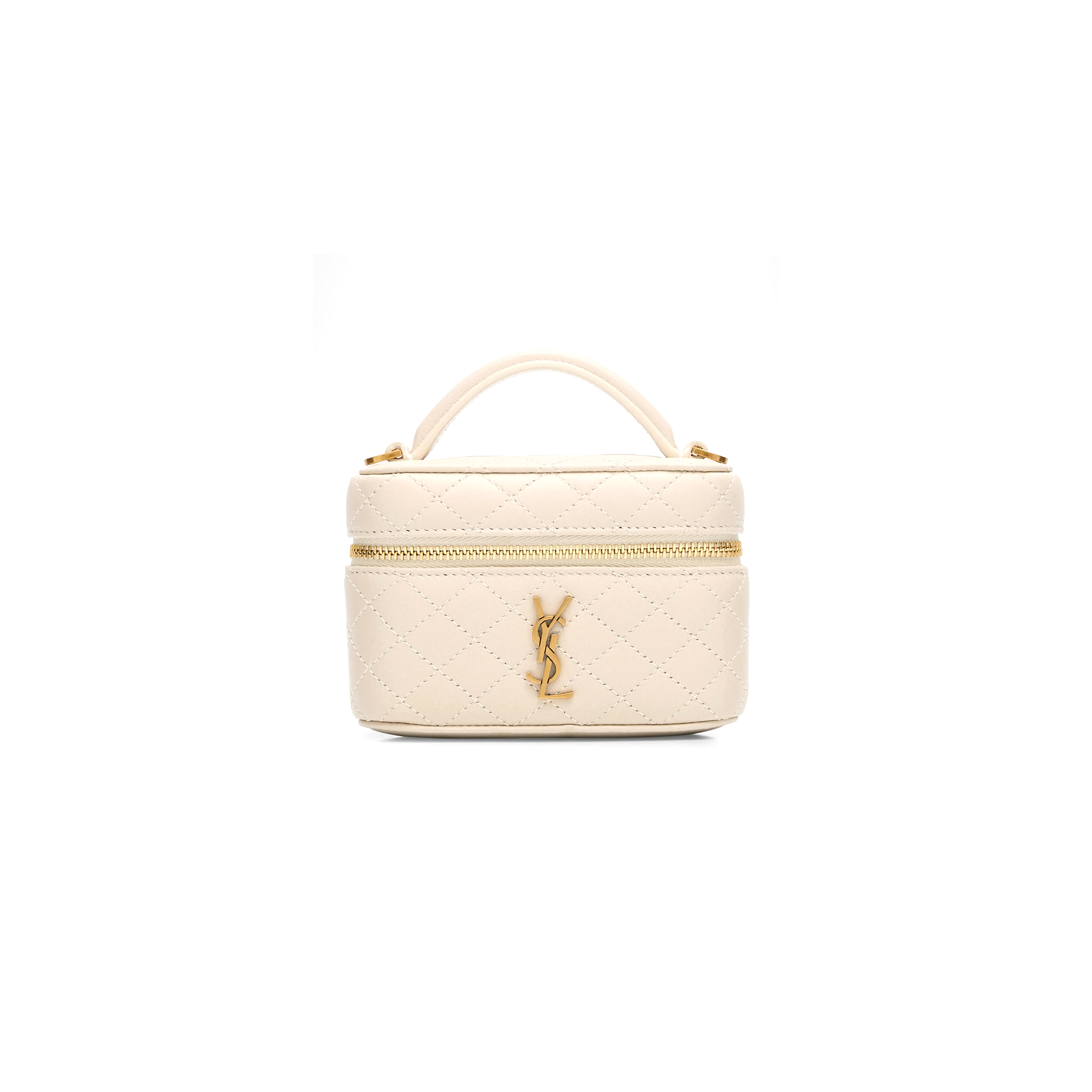 YSL MINI GABY LEATHER VANITY BAG 8192851EL07 (12*8*4cm)